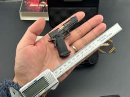 KNL HOBBY MODEL JW4 Pit Viper Pistol Model Gun Model 1/3 Keychain TTI Taran Tactical Inn Fidget Toy