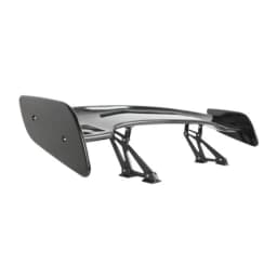 Universal 57" 3D 3DI GT JDM Racing Car Trunk Lid Real Carbon Fiber Rear Wing Spoiler Upper Splitter For Honda Toyota VW Benz