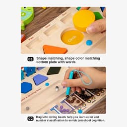 Magnetic Fishing Toy Montessori Fine Motor Skills Toys Portable Fishing Game Safe Kids Toys For Education Beach Birthday