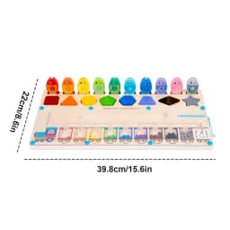 Magnetic Fishing Toy Montessori Fine Motor Skills Toys Portable Fishing Game Safe Kids Toys For Education Beach Birthday