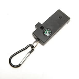Survival Whistle 5 in1 Outdoor Whistle with Telescope Survival Gear Whistle Survival Equipment Magnifying Flashlight for Fishing