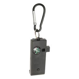 Survival Whistle 5 in1 Outdoor Whistle with Telescope Survival Gear Whistle Survival Equipment Magnifying Flashlight for Fishing