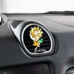 Flower Car Scent Diffuser Automotive Vent Clip Fragrance Diffuser Auto Perfume Diffuser With Vent Clip Aromatherapy Ornament Car