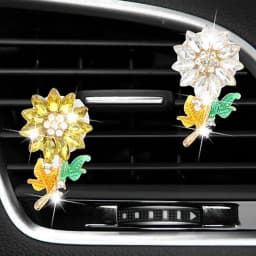 Flower Car Scent Diffuser Automotive Vent Clip Fragrance Diffuser Auto Perfume Diffuser With Vent Clip Aromatherapy Ornament Car