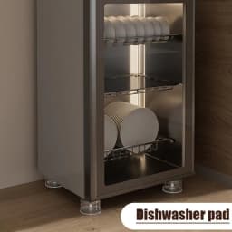 Washing Machine Feet Pads 4X Washing Machine Vibration Transfer Non Slip Heighten Shock And Noise Cancelling Mat For Washer