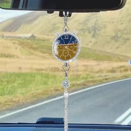 Car Air Freshener Hangings Creative Rearview Mirrors Ornaments Car Perfume Air Freshener Stylish Automotive Ornaments Car