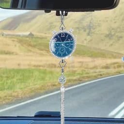 Car Air Freshener Hangings Creative Rearview Mirrors Ornaments Car Perfume Air Freshener Stylish Automotive Ornaments Car
