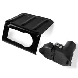 7 Way Trailer Brake Harness Towing Connector w/ Bracket For Ford F-150 2008-14 9C3Z-14489-A
