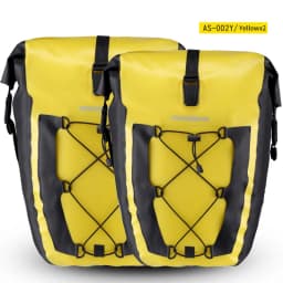 ROCKBROS Waterproof Bike Bag 27L Large Capacity Bicycle Bag Mountain Bike Saddle Rack Trunk Bags Luggage Carrier Bike Accessorie