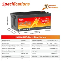 12V 24V 50Ah 100Ah 140Ah 168Ah 200Ah 300Ah Lifepo4 Battery Built-in BMS Rechargeable Deep Cycle for RV Golf Cart Solar Storage