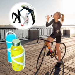 Bike Saddle Bag Mount Stabilizer Bracket Bicycle Water Bottle Holder Bracket For Bike Seat Saddle Bag Support Accessories