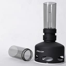LED Oil Lamp Type-C Rechargeable Table Lamps Electric Lantern Oil Lamp With 3600mAh Battery And Blow ON/Off Control For Bedroom