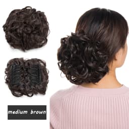BENEHAIRSynthetic LARGE Comb Clip In Hair Extension Curly Chignon Hair Pieces Women Updo Cover Hairpiece Ponytails Hair Bun
