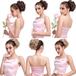 BENEHAIRSynthetic LARGE Comb Clip In Hair Extension Curly Chignon Hair Pieces Women Updo Cover Hairpiece Ponytails Hair Bun