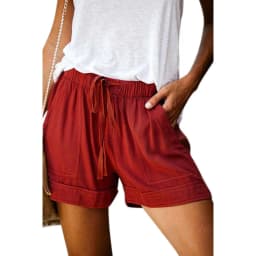 S-5XL Womens Shorts Summer Short Femme Sexy Plus Size Rope Tie Shorts Sport Leggings Trousers Summer Shorts Шорты Женский