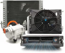 Treeligo 12V Car Air Conditioner Units Auto Cooling Parking Air Conditioning Fan Kit For Seden SUV Truck Camper Van Bus Boat