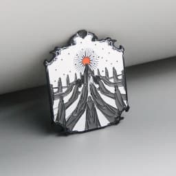 Creative First Sinner Enamel Pins Brooch Sun Moon We are not a Cult Artistic Badge Brooches Women Men Shirt Lapel Pin Jewelry