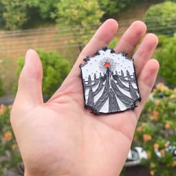Creative First Sinner Enamel Pins Brooch Sun Moon We are not a Cult Artistic Badge Brooches Women Men Shirt Lapel Pin Jewelry