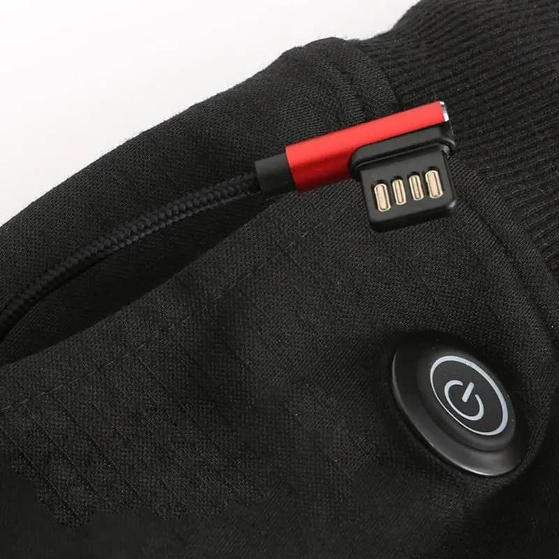 Electric Heating Warm Pants Men Women USB Heating Base Layer Elastic Trousers Insulated Heated Underwear For Camping Hiking