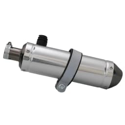 28mm Motorcycle Aluminum Exhaust muffler 70cc 110cc 125cc For  CRF50 XR SSR SDG Taotao Coolster AVT CT70