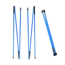 Golf Alignment Stick Trainer Three Parts Folding Direction Indicator Rod Golf Accessories Golf Learners Exercising Tool Supplies
