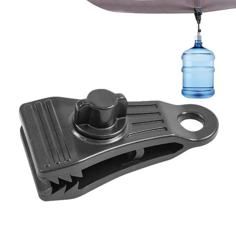 Shark Tent Clips Portable Tarps Clips With Lock Grips Versatile Clamps Outdoor Activities Accessories For Camping Sailing