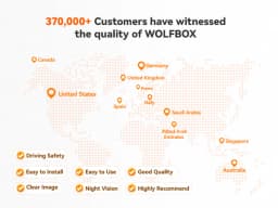 WOLFBOX Circular Polarizing Lens for G840S/G850/G900/G840H Mirror Dash Cam
