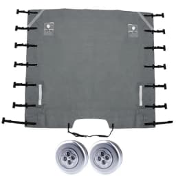 RV Towing Cover Waterproof Towing Cover For Caravan Dustproof Caravan Towing Cover Motorhome Front Protector Caravan Covers
