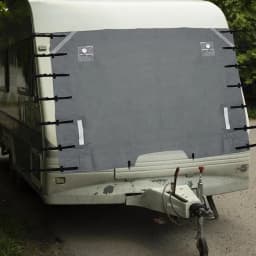 RV Towing Cover Waterproof Towing Cover For Caravan Dustproof Caravan Towing Cover Motorhome Front Protector Caravan Covers