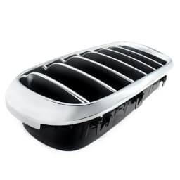 For 14-18 BMW X5 X6 F15 F16 Right Passenger Front Kidney Grille Grill All Chrome