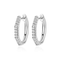 Triangle Zircon Hoop Earrings For Women Stainless Steel Earring Luxury New in Design Wedding 2023 Trending Jewelry aretes mujer