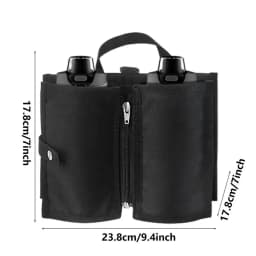 Luggage Travel Cup Holder Suitcase Cup Holder Free Hand Travel Luggage Drink Holder DurableOxfordCloth Fits All Suitcase Handles