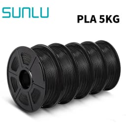 SUNLU PLA/PLA+/PETG/SILK/PLA Matte/ PLA Meta Filament 5KG 1KG/ Roll 1.75mm +/-0.02MM 3D Printer Filament Neatly Wound Filament