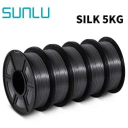 SUNLU PLA/PLA+/PETG/SILK/PLA Matte/ PLA Meta Filament 5KG 1KG/ Roll 1.75mm +/-0.02MM 3D Printer Filament Neatly Wound Filament