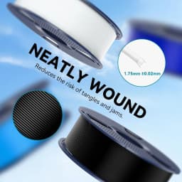 SUNLU PLA/PLA+/PETG/SILK/PLA Matte/ PLA Meta Filament 5KG 1KG/ Roll 1.75mm +/-0.02MM 3D Printer Filament Neatly Wound Filament