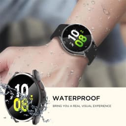 Case for Samsung Galaxy watch 6 44mm 40mm 4/5 Accessories TPU bumper Screen protector all-around Shell film Galaxy watch 6 cover