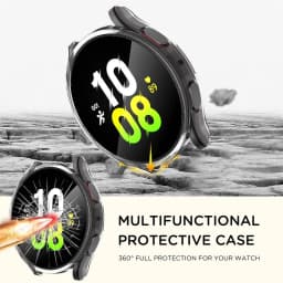 Case for Samsung Galaxy watch 6 44mm 40mm 4/5 Accessories TPU bumper Screen protector all-around Shell film Galaxy watch 6 cover
