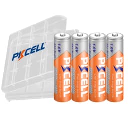 4/8/12PC PKCELL 900mWh AAA Battery 1.6V Ni-Zn AAA Rechargeable Batteries and AA/AAA Battery Box For Camera Toys Flashlight