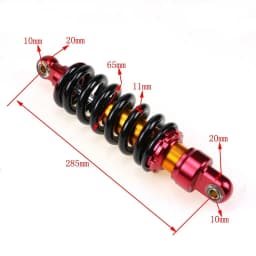 TDPRO 285mm 11" Rear Shock Absorber 980lbs Motocross Pit Bike SSR 125 110 TTR125 XR70