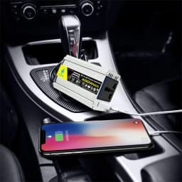 Pure Sine Wave Inverter 12V To 220V 400W DC To AC Voltage Converter Car Power Inverter Outdoor Solar Inverter Truck Auto Charger