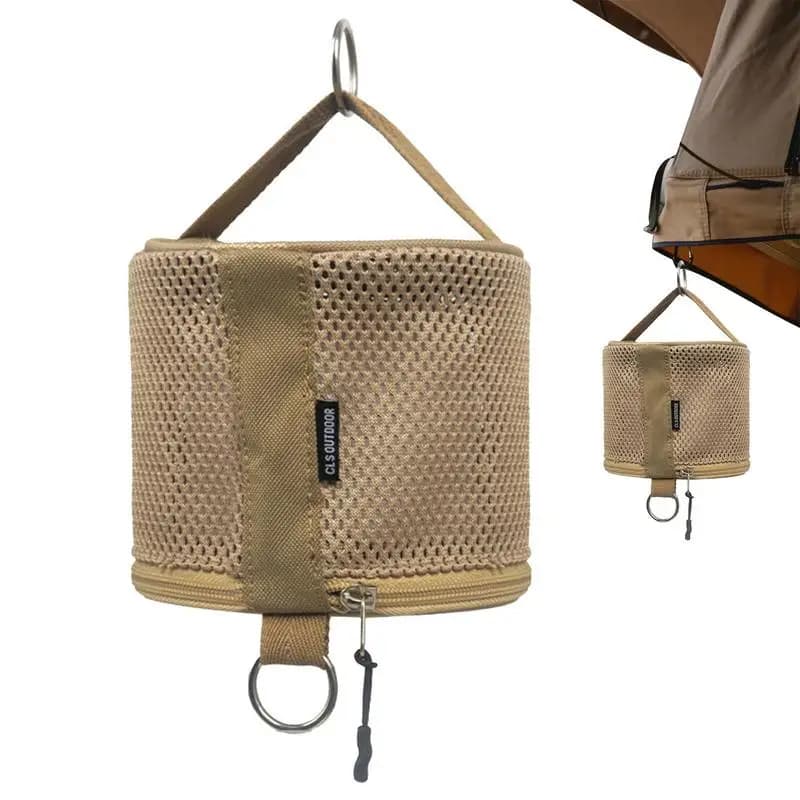 Camping Picnic Tissues Storage Case Roll Case Storage Box Bag Outdoor Camping Hiking Tent Folding Toilet Paper Hanging Holder