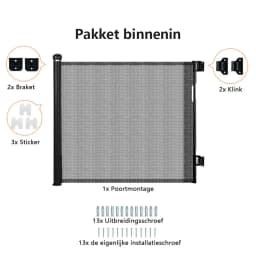 Durable Child Safety gates Doorways Protective Net Multipurpose Guard Deck Fence Fine Mesh for Balcony Stairs Dog Safety Fence