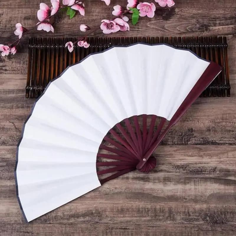 Chinese Style Black Vintage Hand Fan Folding Fans Dance Wedding Party Favor Chinese Dance Partys Folding Fans