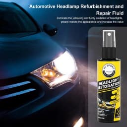 Headlight Coating Spray Car Light Cleaner Headlight Polishing Spray Long Lasting And UV Resistant Headlight Polishing Spray For