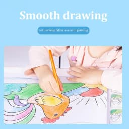 Triangular Crayon Organic Pencil Safe Non-toxic Easy To Hold Triangular Correction Coloring Pencil For Students Children Art