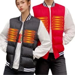 5 Areas Self heating vest USB thermal vest women Heating down jacket Men's vest 3 seconds Heating heater vest Body Warmer Coat