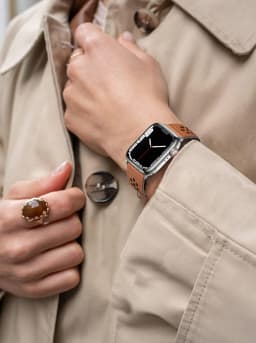 Leather strap For Apple watch band 44mm 40mm 45mm 41mm 42mm 38mm 49mm 44 45 mm bracelet iwatch series 7 se 6 5 4 3 Ultra 8 band