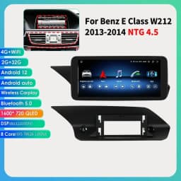10.25"Android 13 Autoradio 2din Carplay For Mercedes Benz W212 E-Class E200 E230 E260 E300 S212 NTG 4.0 4.5 5.0 Multimedia Audio