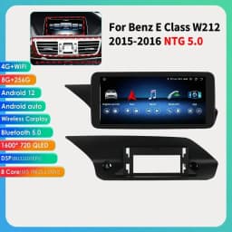 10.25"Android 13 Autoradio 2din Carplay For Mercedes Benz W212 E-Class E200 E230 E260 E300 S212 NTG 4.0 4.5 5.0 Multimedia Audio