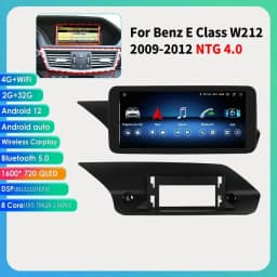 10.25"Android 13 Autoradio 2din Carplay For Mercedes Benz W212 E-Class E200 E230 E260 E300 S212 NTG 4.0 4.5 5.0 Multimedia Audio